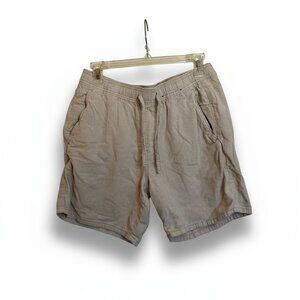 Hollister - Epic Flex Jogger Shorts Oatmeal Beige Medium